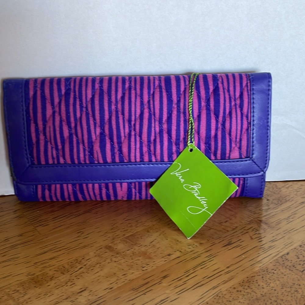 NWT Vera Bradley Purple Women's Wallet